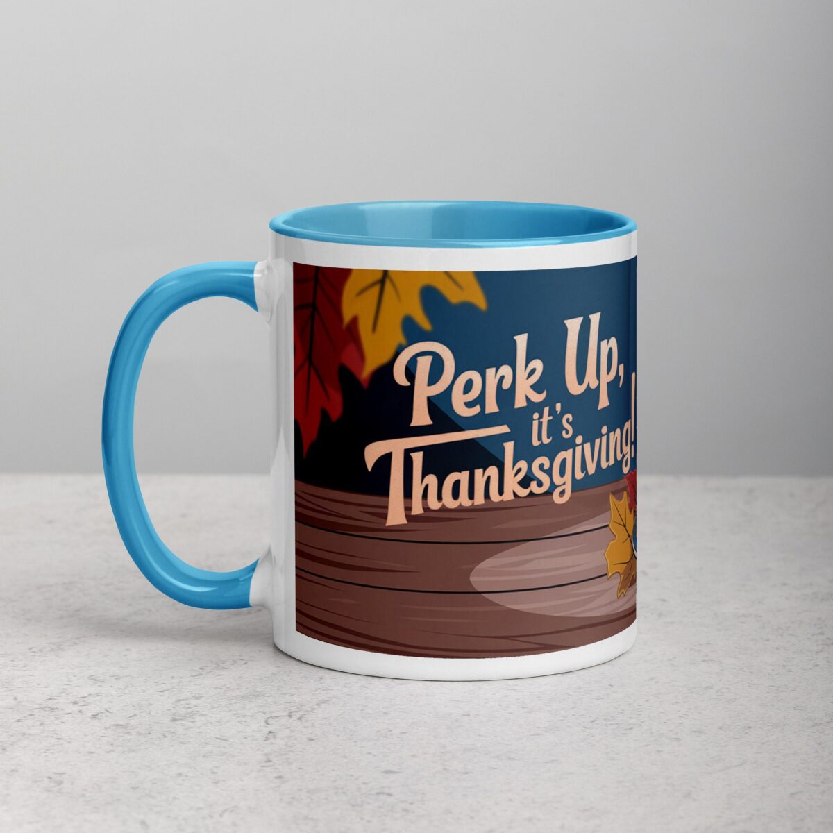 Perk Up, It’s Thanksgiving! Coffee Mug - Image 14