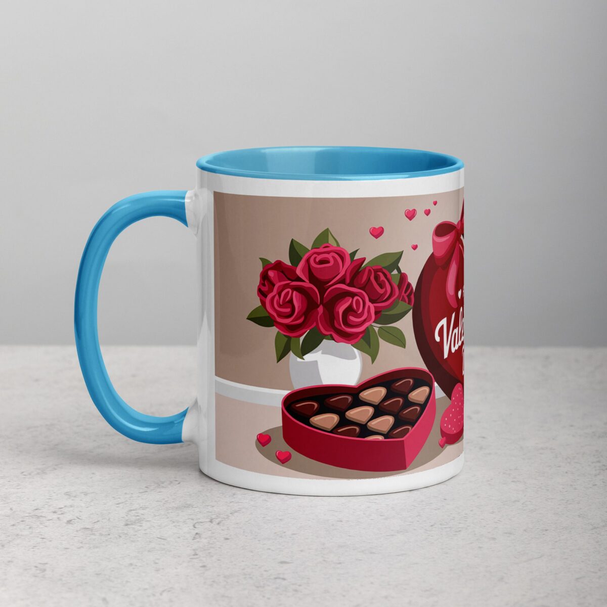 Happy Valentine's Day Sophisticated Coffee Mug - Image 14