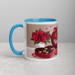 Happy Valentine's Day Sophisticated Coffee Mug - Image 14