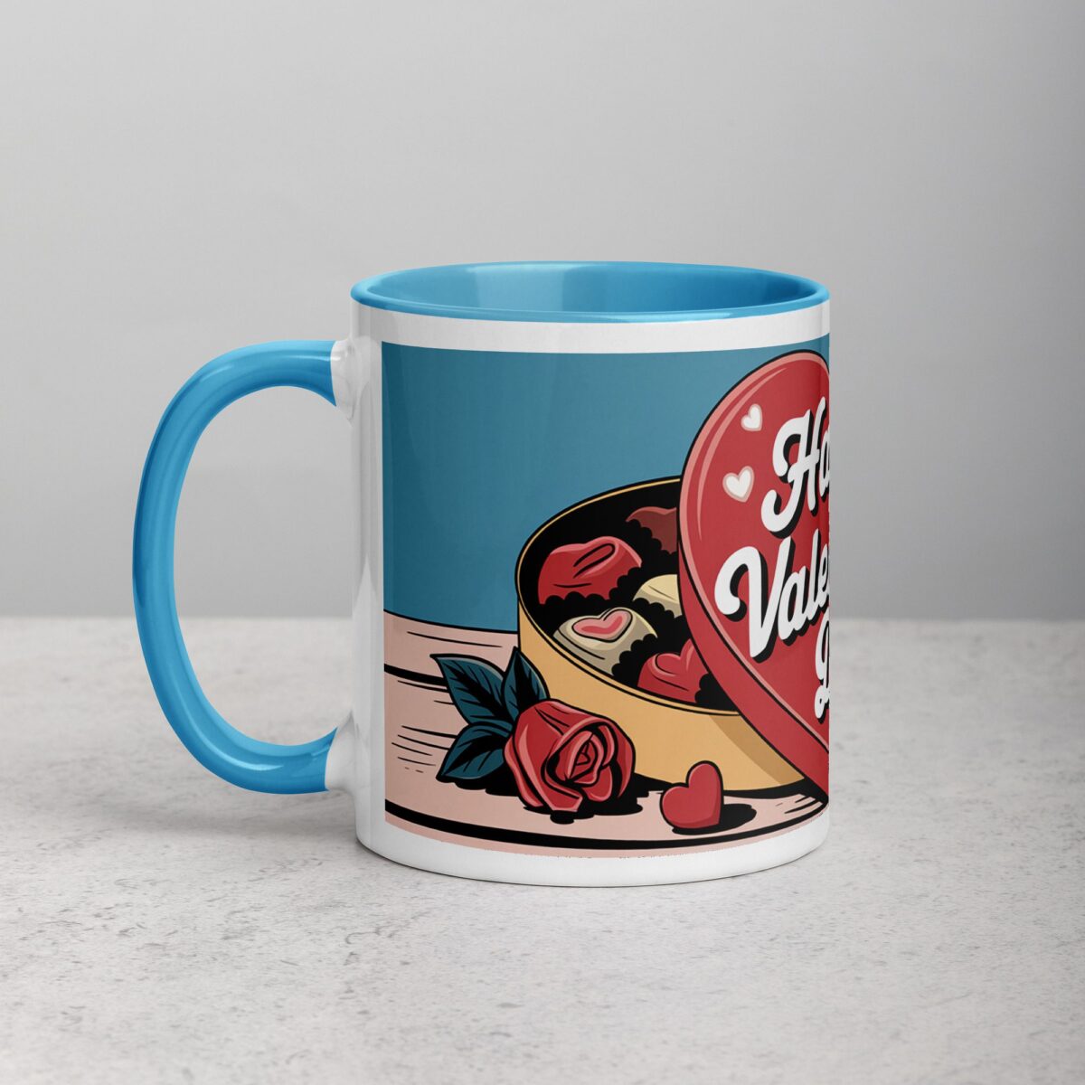 Happy Valentine's Day Retro Coffee Mug - Image 14