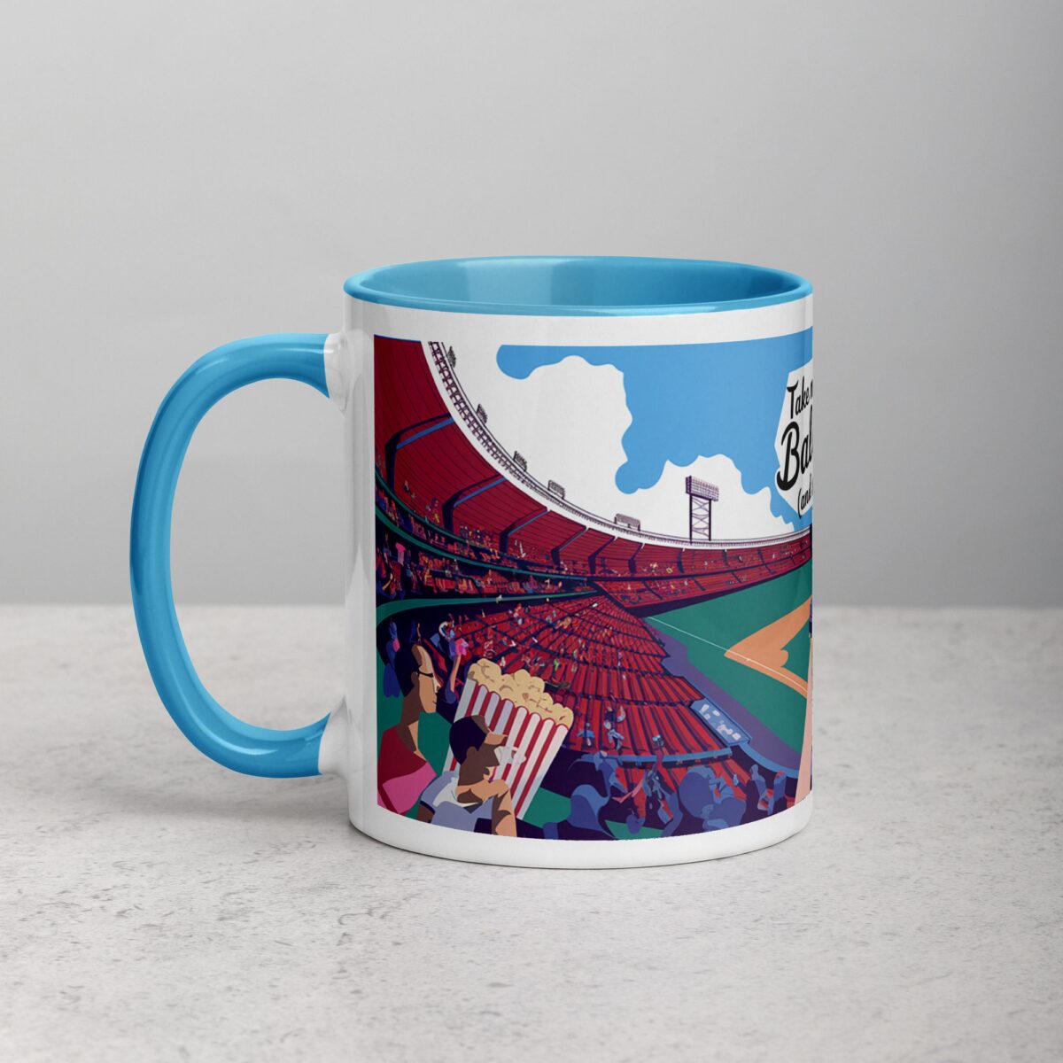Take Me Out to the Ball Game (and Bring Coffee) Mug - Image 14
