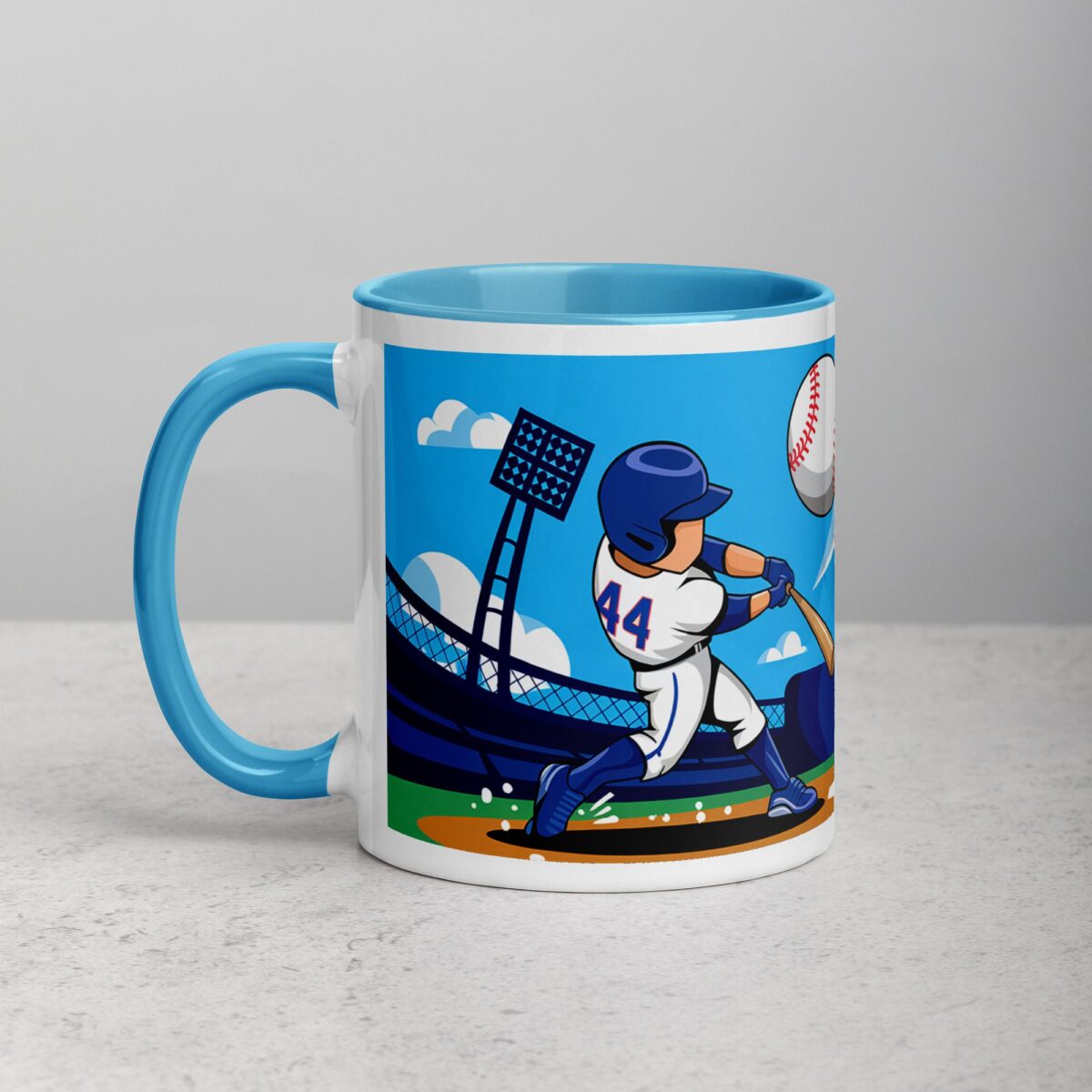 I Love Baseball Fun Coffee Mug & Tea Cup - Image 14