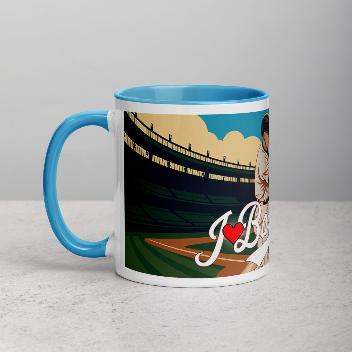 I Love Baseball Sophisticated Coffee Mug & Tea Cup - Image 14