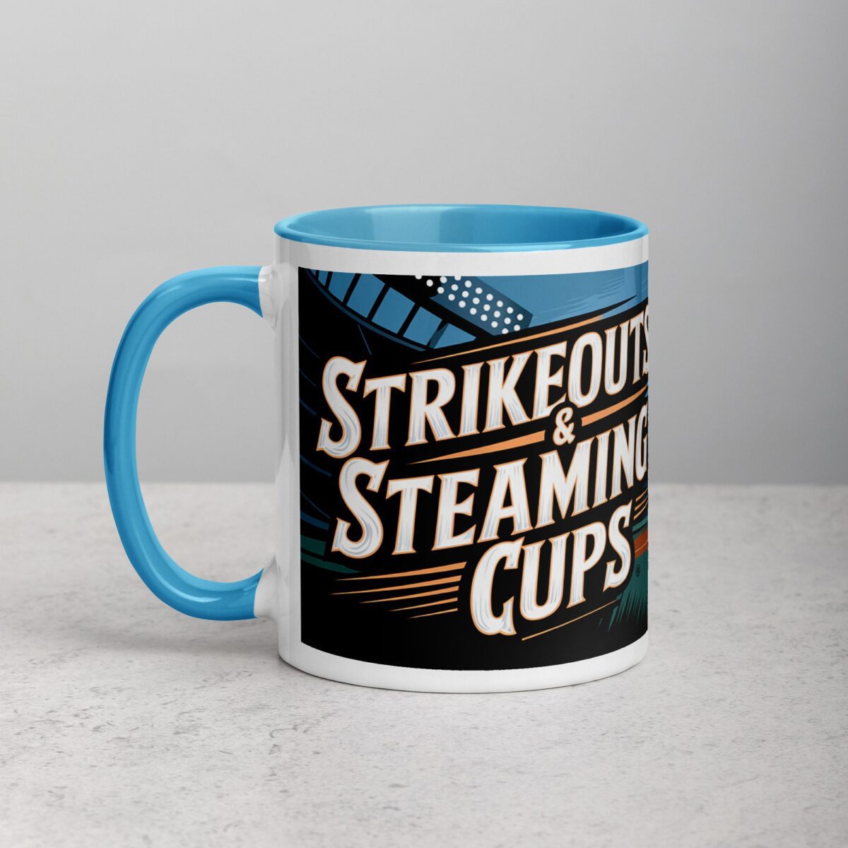 Strikeouts & Steaming Cups Coffee Mug & Tea Cup - Image 14