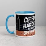Coffee Hits Harder Than My Opponent Boxing Mug - Image 14