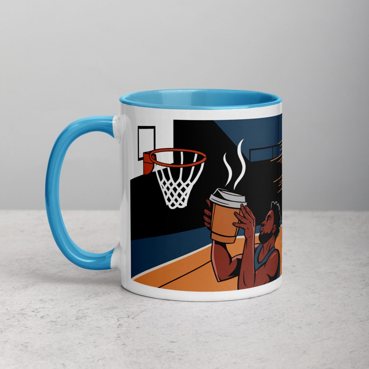 Shoot for the Brew Basketball Coffee Mug - Image 14