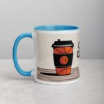 Hoops & Sips Basketball Coffee Mug & Tea Cup - Image 14