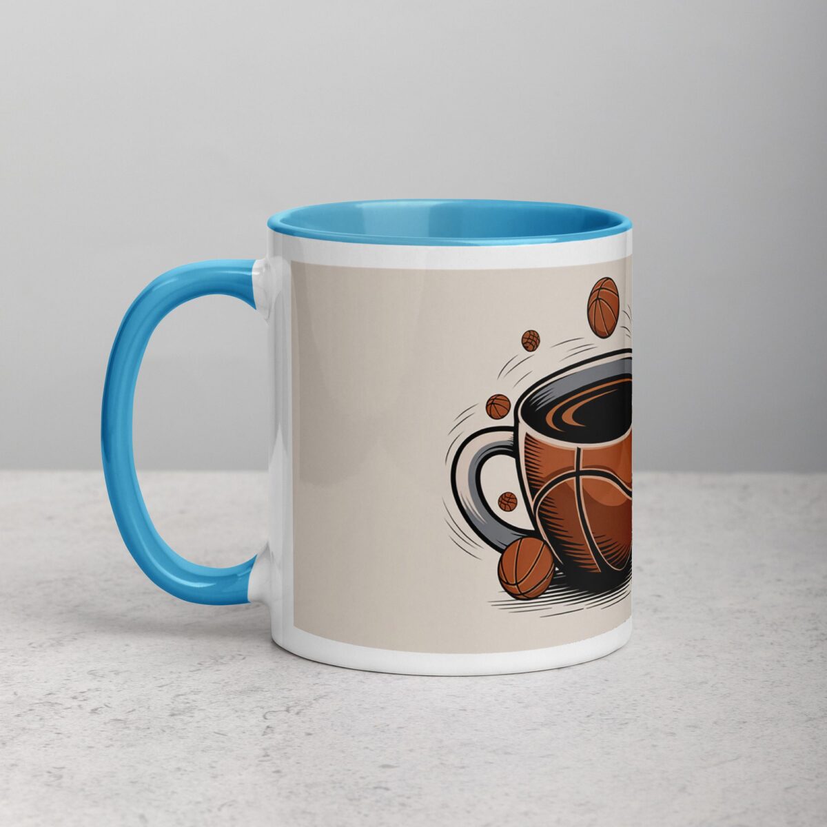 Ball is Life, Coffee is Fuel Basketball Mug - Image 14