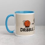 Dribble, Dunk, Drink Basketball Coffee Mug & Tea Cup - Image 14