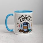 Lure’d in by Coffee Fishing Mug - Image 14
