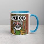 Bunny Rabbit Middle Finger Coffee Mug & Tea Cup - Image 15