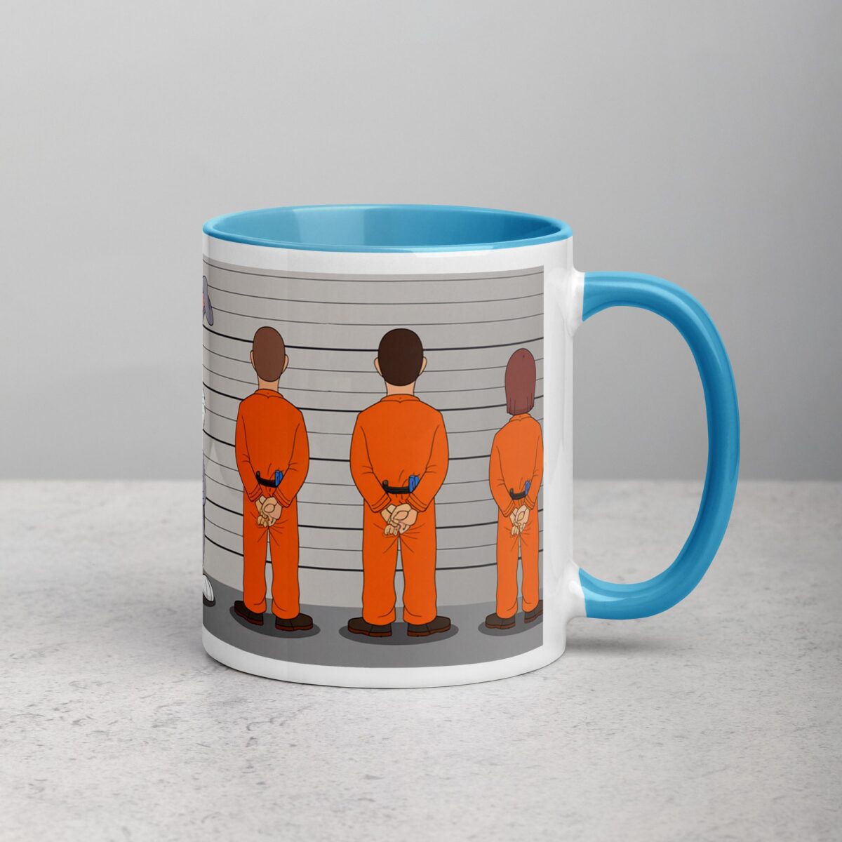 Bad Bunny Police Line  Coffee Mug & Tea Cup - Image 15