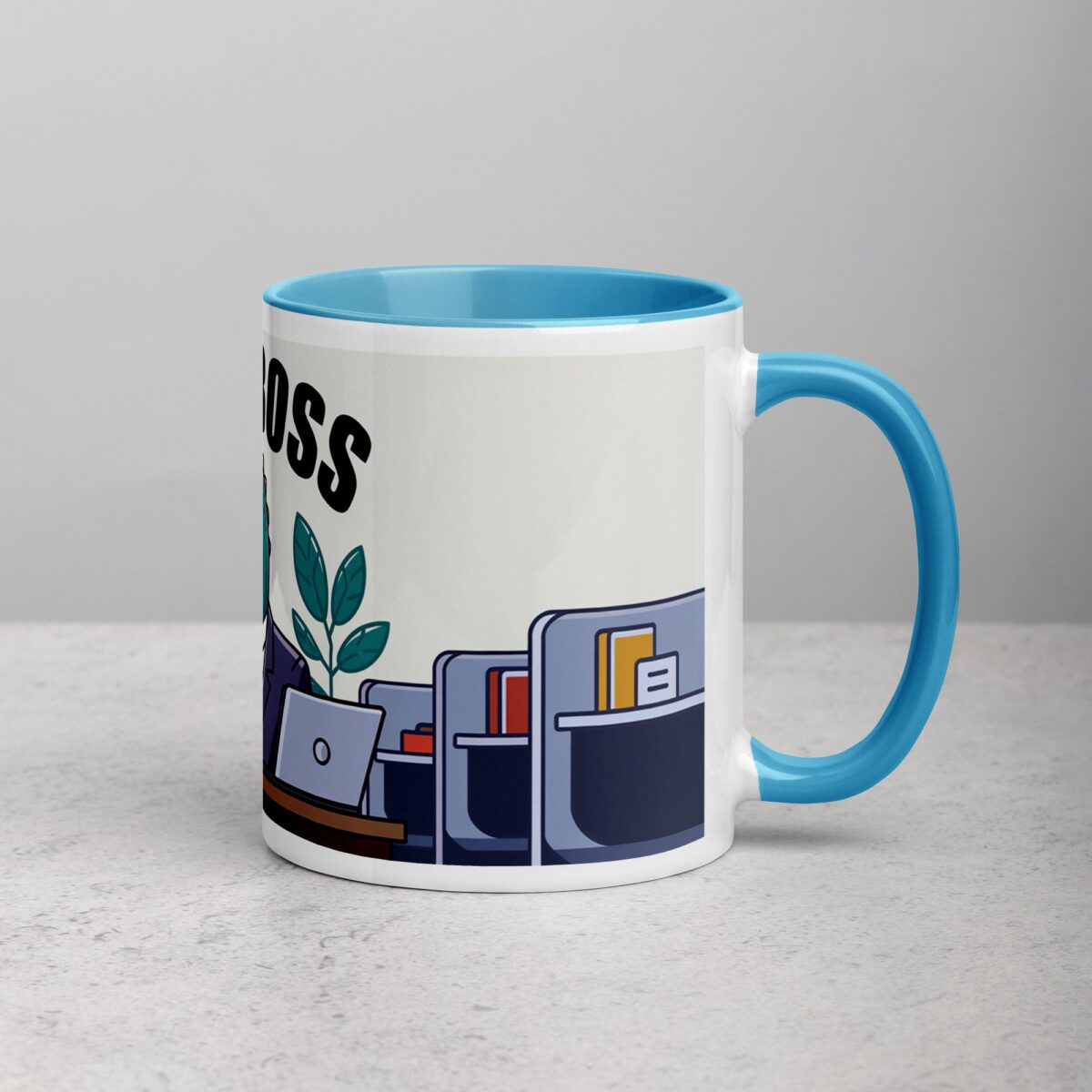 I'm a Boss Dinosaur Coffee Mug & Tea Cup - Image 15