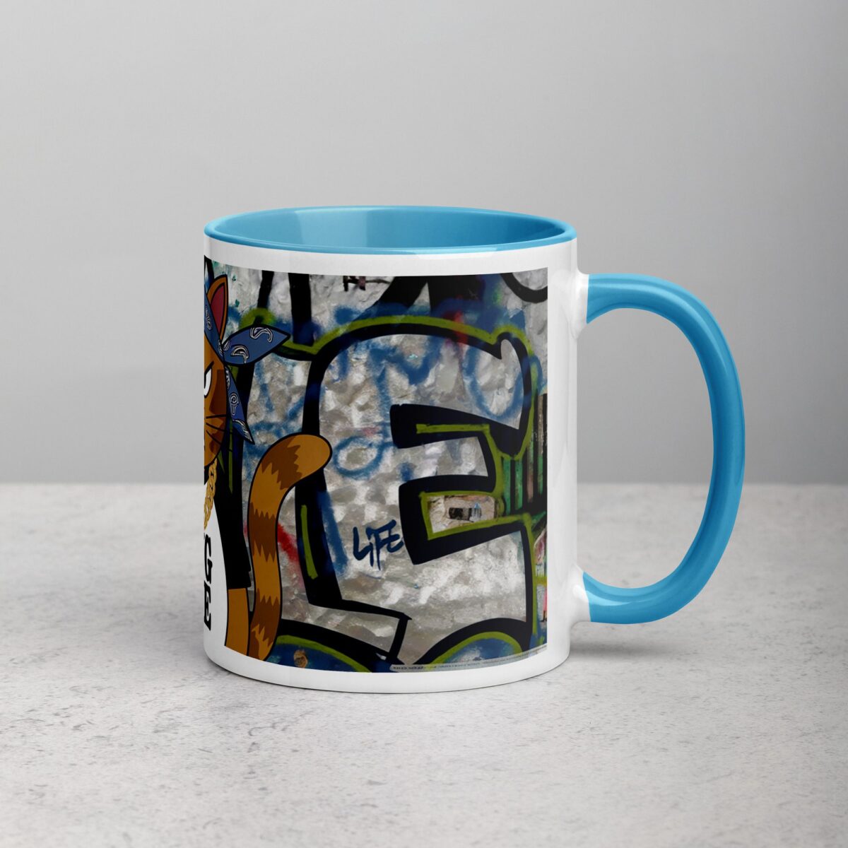 Thug Life Gangster Cat Coffee Mug & Tea Cup - Image 15