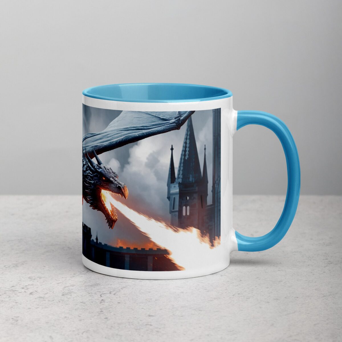 Flying Dragon Fire Coffee Mug & Tea Cup - Image 15