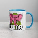 Elephant Middle Finger Coffee Mug & Tea Cup - Image 15