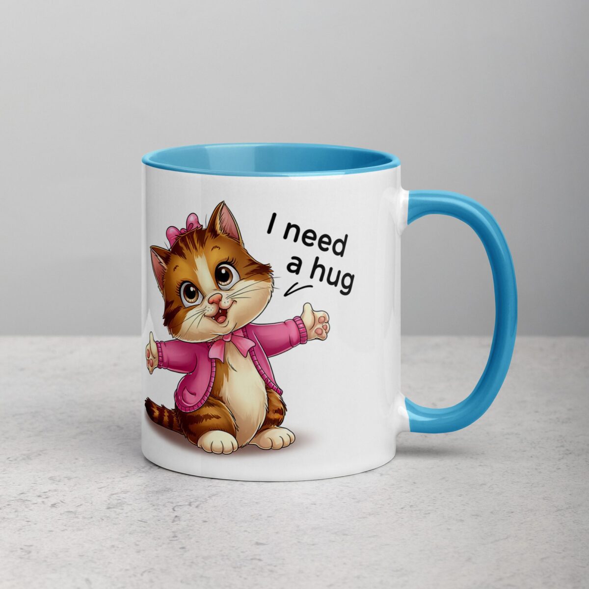 I Need a Hug Cat Coffee Mug & Tea Cup - Image 15