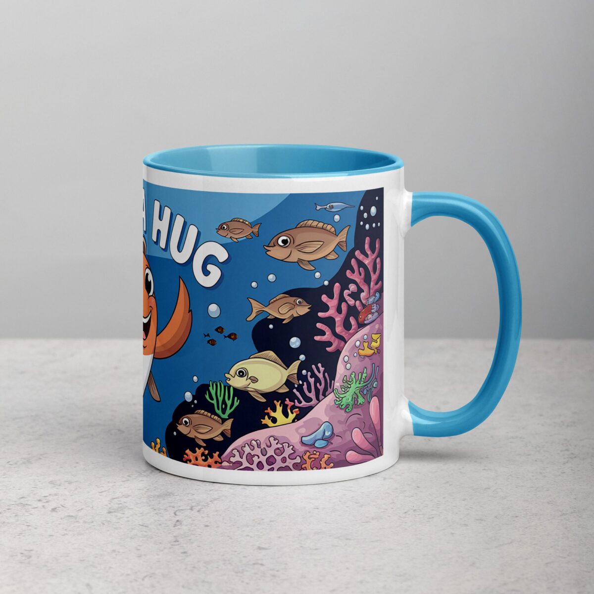 I Need a Hug Fish Coffee Mug & Tea Cup - Image 15