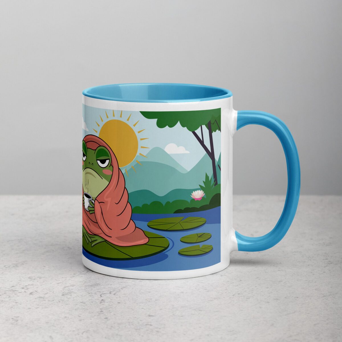 I’m Toad-ally Not a Morning Person Coffee Mug & Tea Cup - Image 15