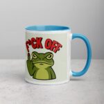 Middle Finger Frog Coffee Mug & Tea Cup - Image 15