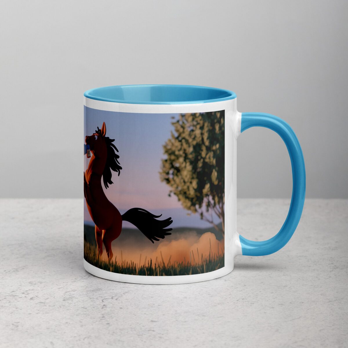 Kickin it with Coffee Horse Mug - Image 15