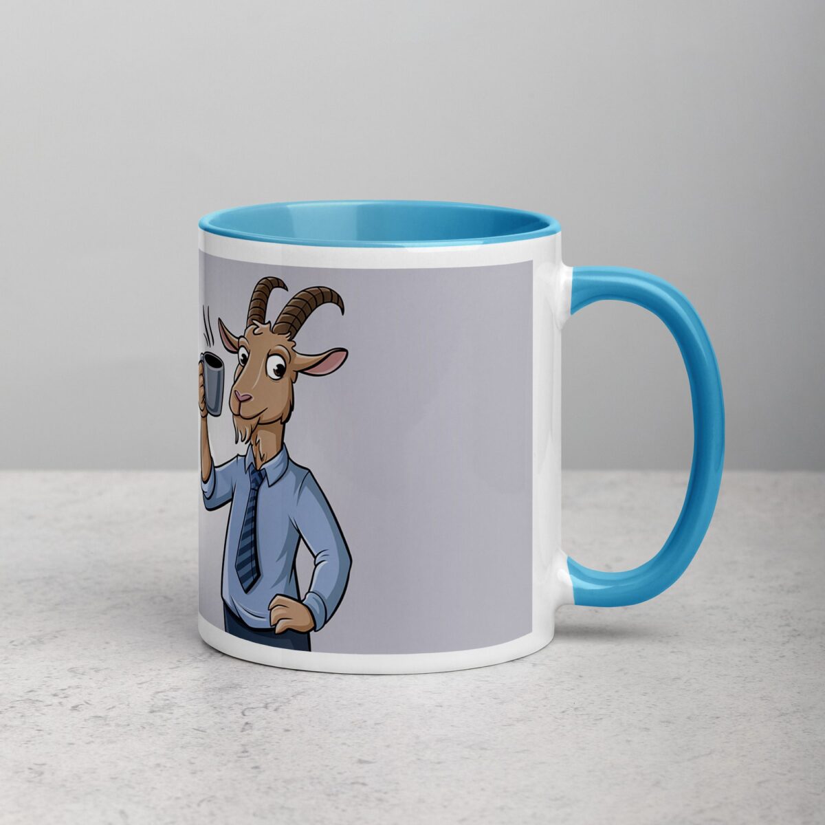 I am a Boss Goat Coffee Mug & Tea Cup - Image 15