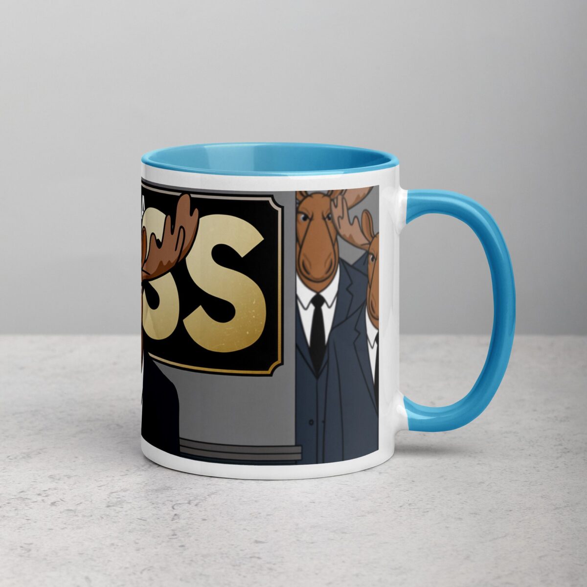 I am a Boss Moose Coffee Mug & Tea Cup - Image 15