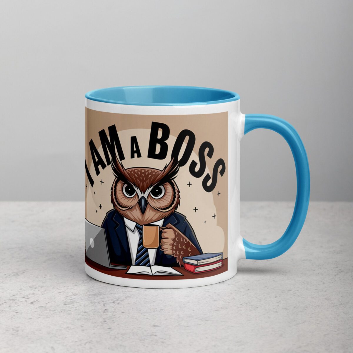 I am a Boss Owl Coffee Mug & Tea Cup - Image 15