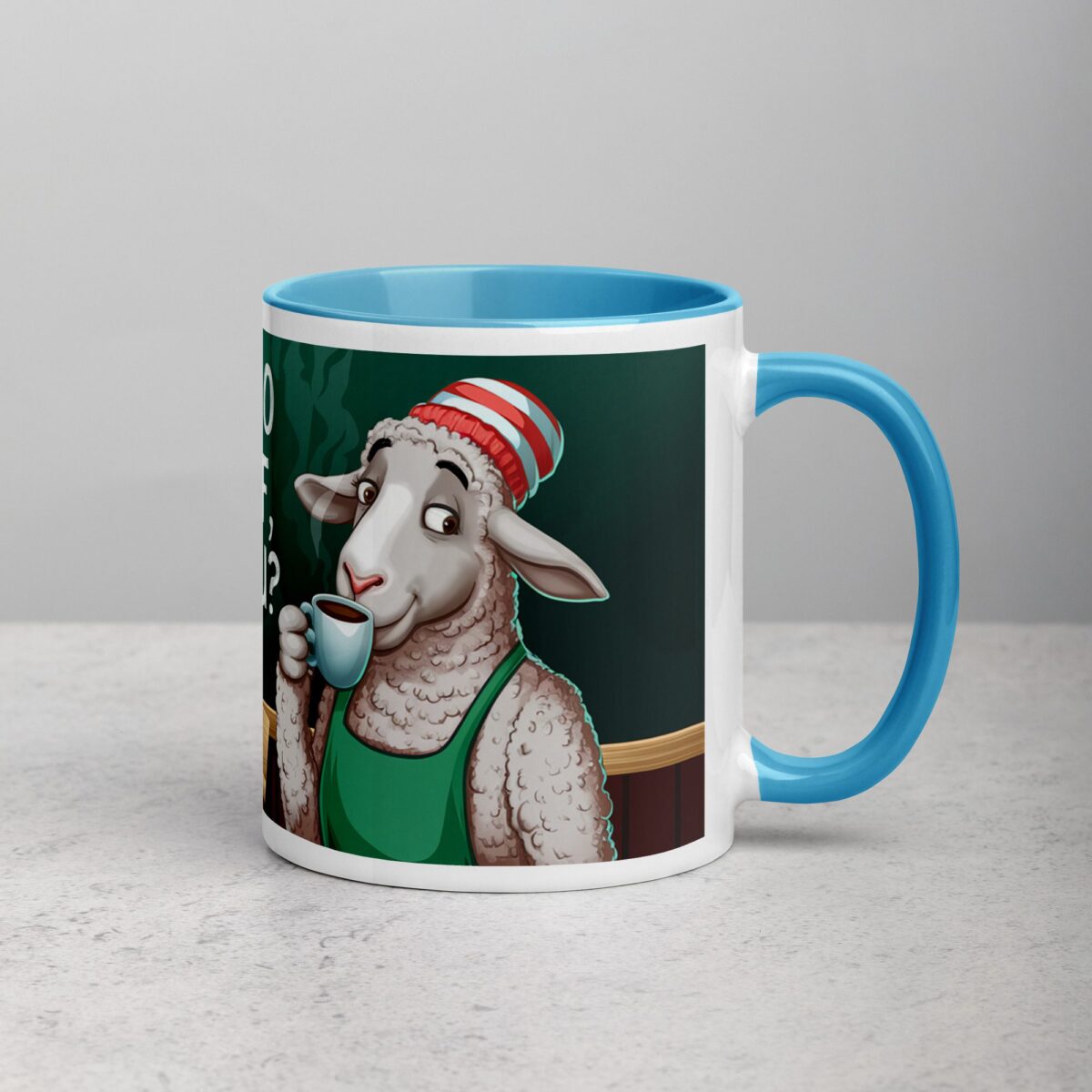 Espresso Yourself, Wool You? Sheep Coffee Mug - Image 15