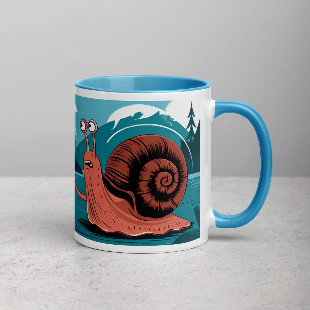Feeling Shell-Shocked Without Coffee Snail Mug - Image 15
