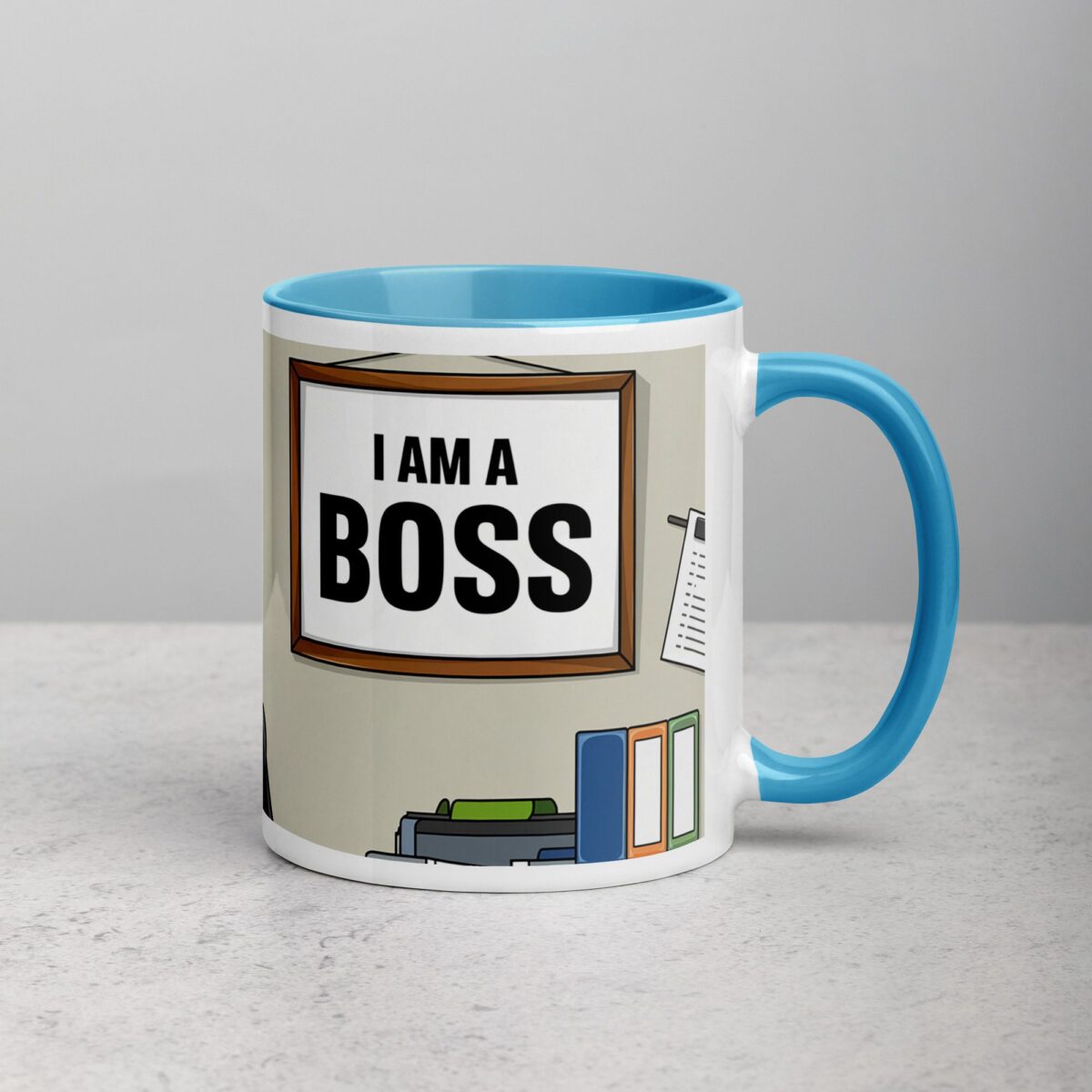 I am a Boss Turtle Coffee Mug & Tea Cup - Image 15