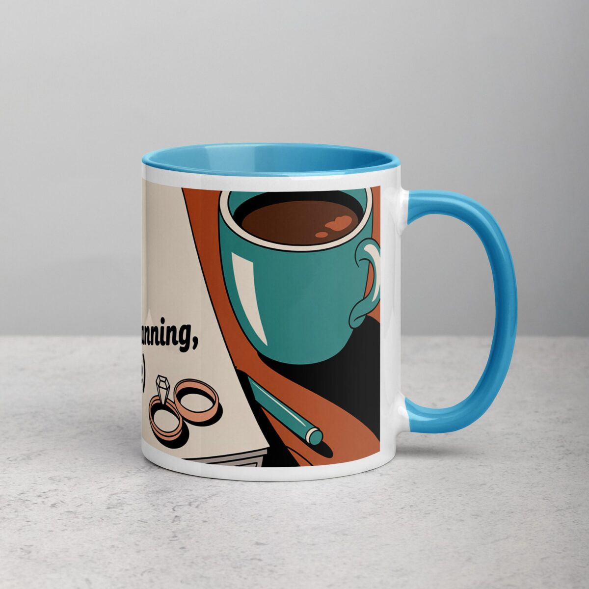 Officially Engaged, Time for Wedding Planning (And Coffee) Mug - Image 15