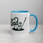 Best Dad By Par Golf Coffee Mug - Image 15