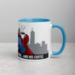 The Man, The Myth, The Legend... and His Coffee Dad Superhero Mug - Image 15