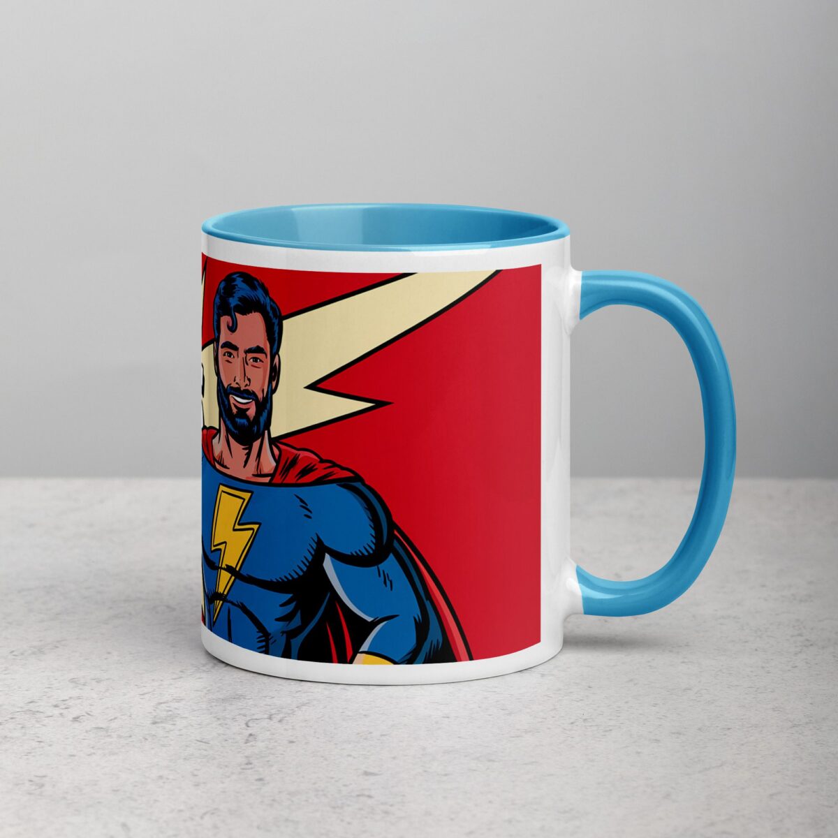 Happy Fathers Day Superhero Coffee Mug - Image 15
