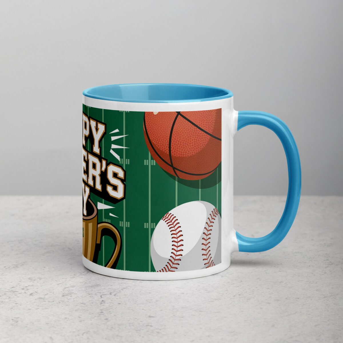 Happy Fathers Day Sports Theme Coffee Mug - Image 15