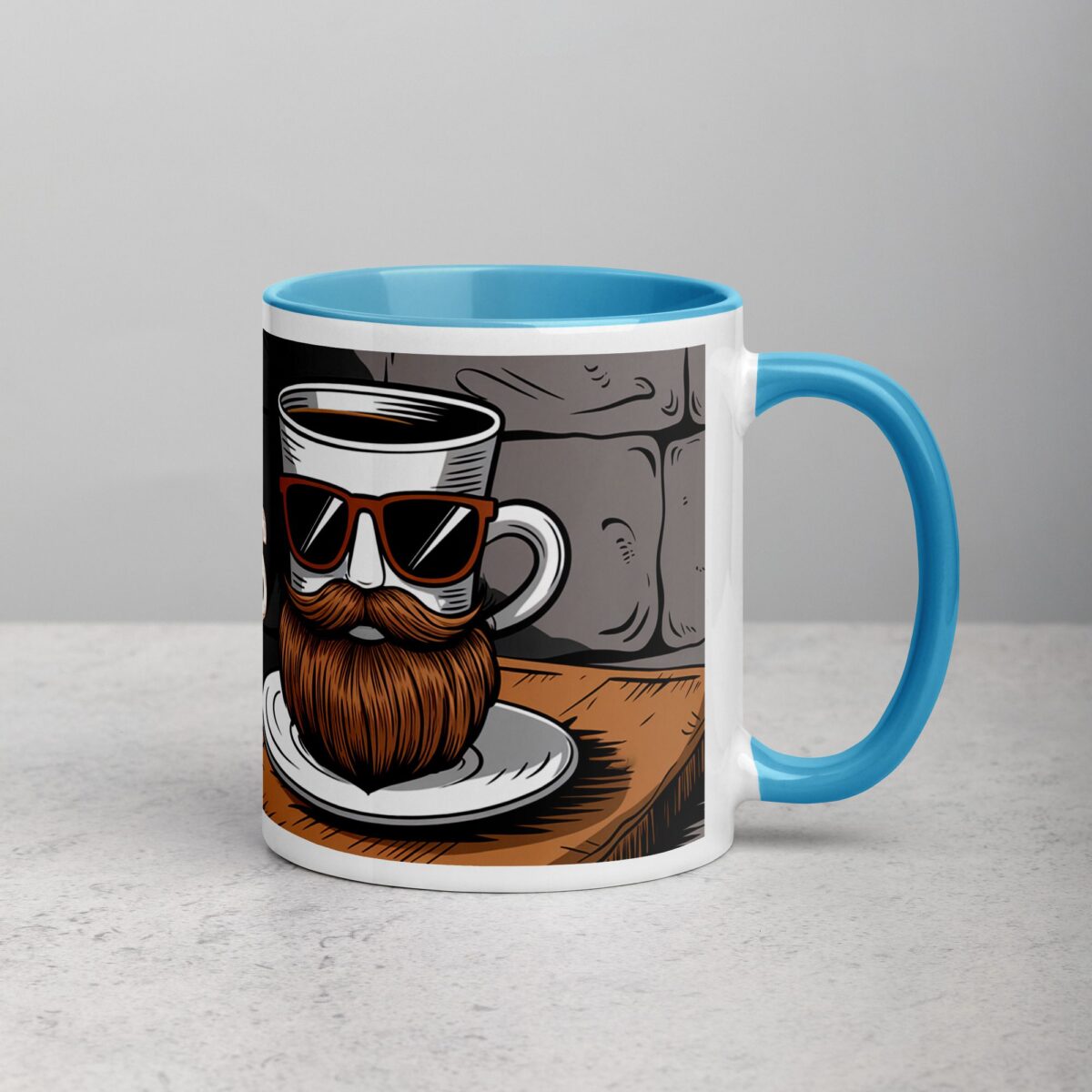Happy Fathers Day Beard & Brew Coffee Mug - Image 15