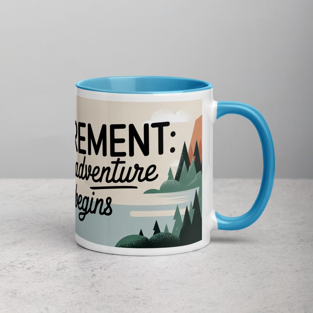 Retirement: The Adventure Begins Coffee Mug - Image 15