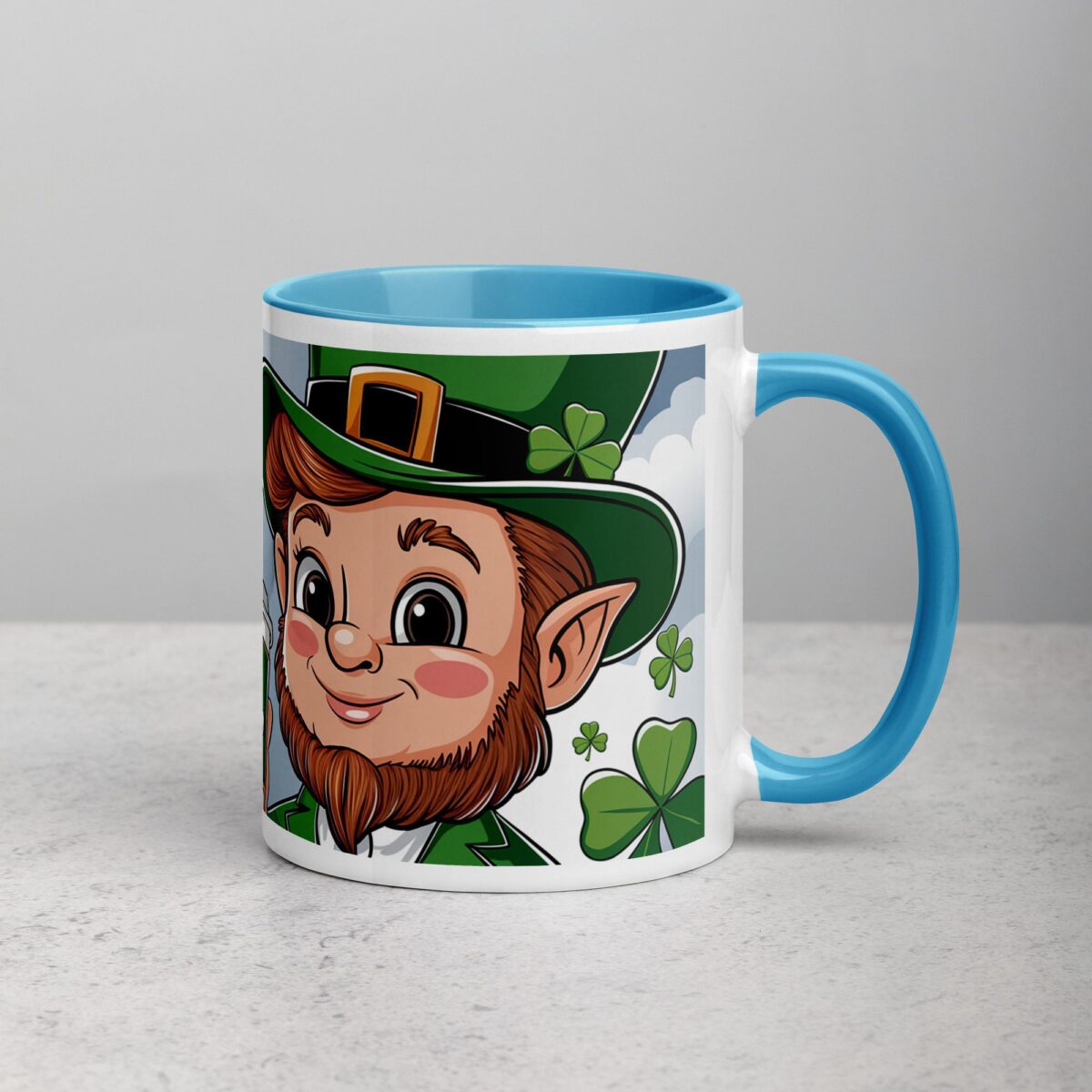 Too Cute to Pinch Leprechaun (But I’ll Take a Sip) Coffee Mug - Image 15