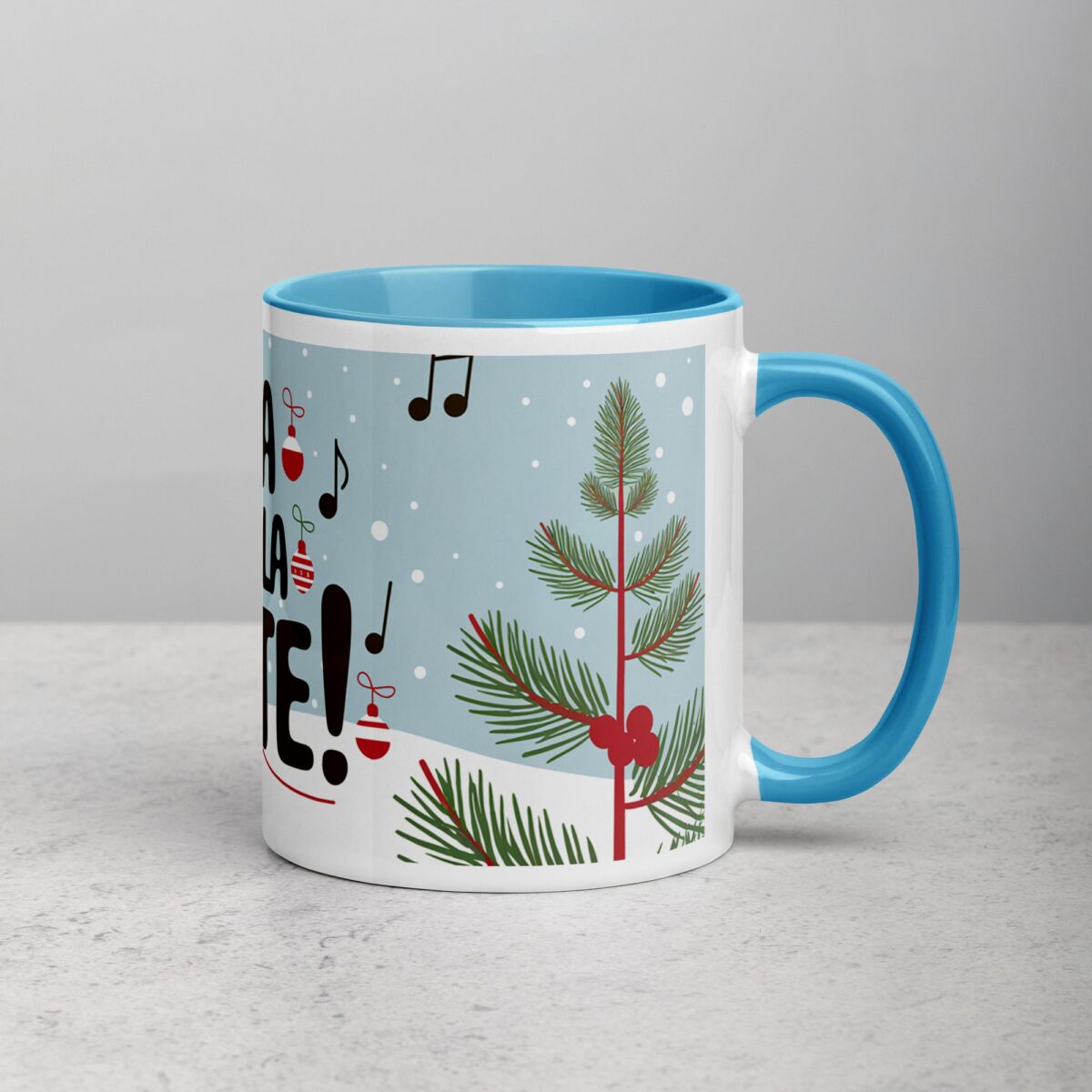 Fa La La La Latte! Coffee Christmas Mug - Image 15
