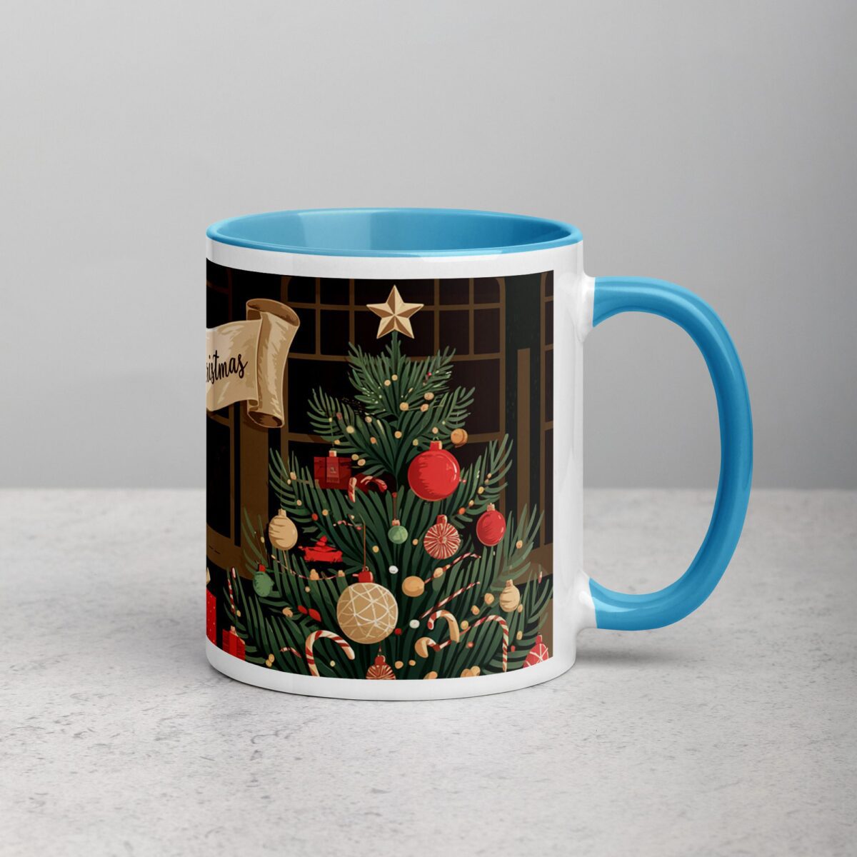 Merry Christmas Elegant Coffee Mug & Tea Cup - Image 15