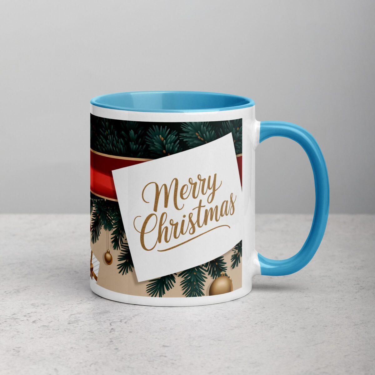 Merry Christmas Sophisticated Coffee Mug & Tea Cup - Image 15