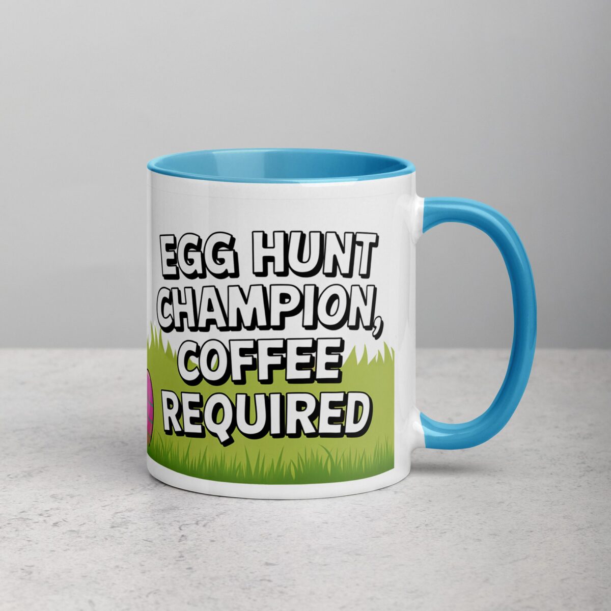 Egg Hunt Champion, Coffee Required Easter Mug - Image 15