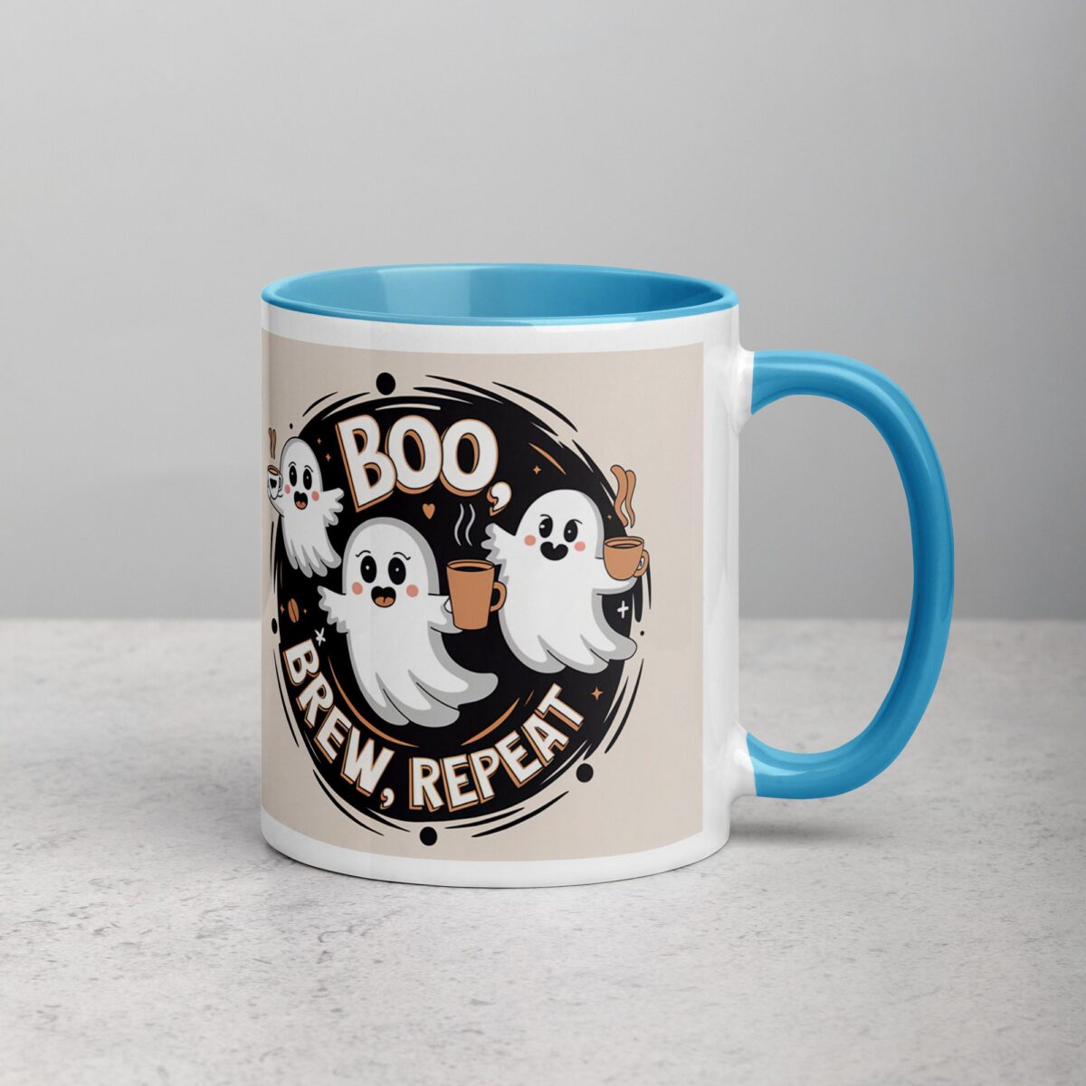 Boo, Brew, Repeat Halloween Coffee Mug - Image 15