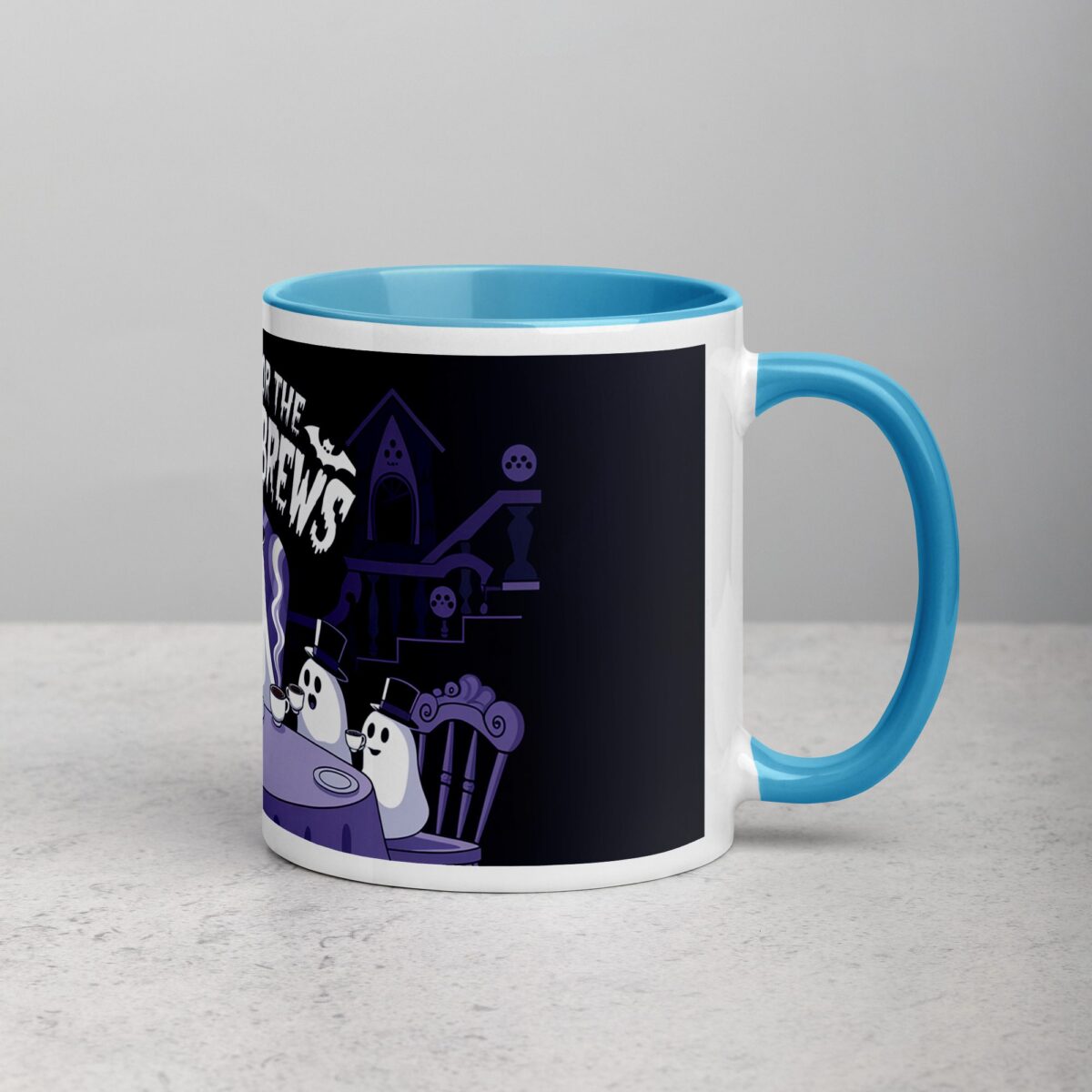 I’m Here for the Boos & Brews Ghost Coffee Mug - Image 15