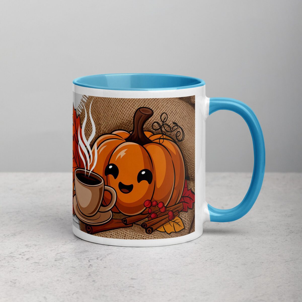 Pumpkin Spice & Everything Nice Thanksgiving Mug - Image 15