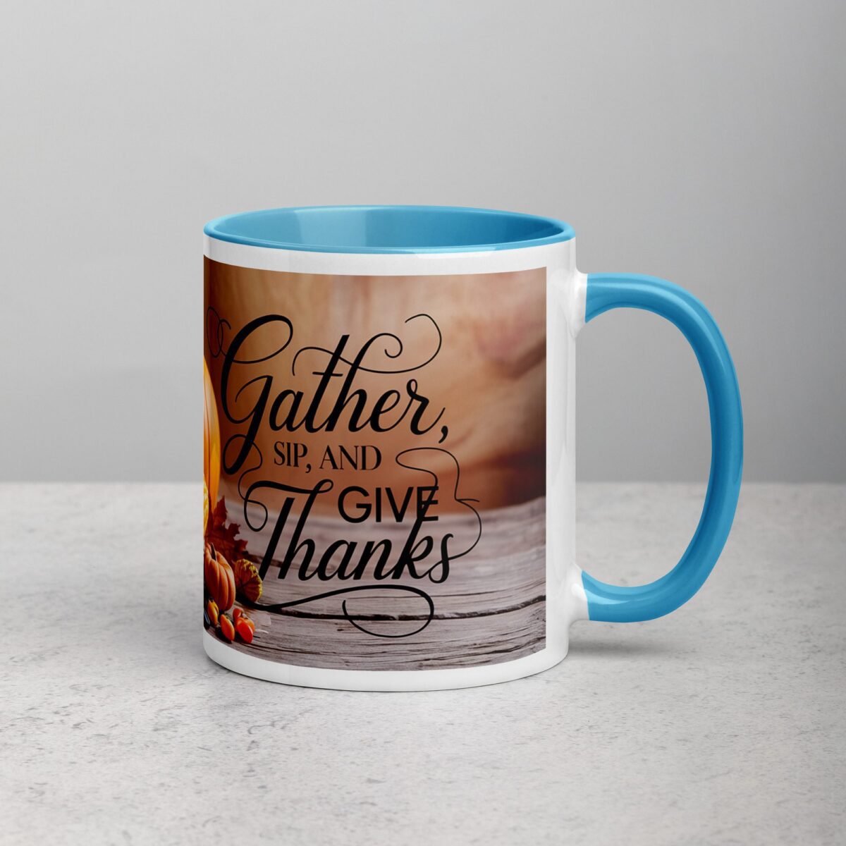 Gather, Sip, and Give Thanks Coffee Mug - Image 15