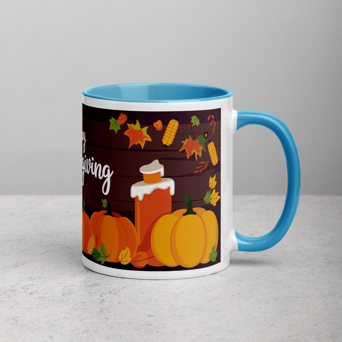 Happy Thanksgiving Elegant Coffee Mug & Tea Cup - Image 15