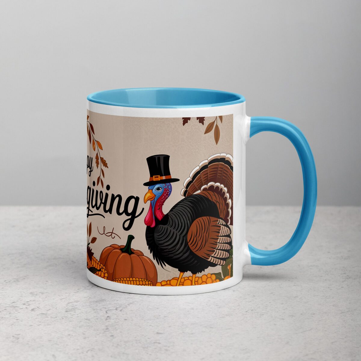 Happy Thanksgiving Sophisticated Coffee Mug & Tea Cup - Image 15