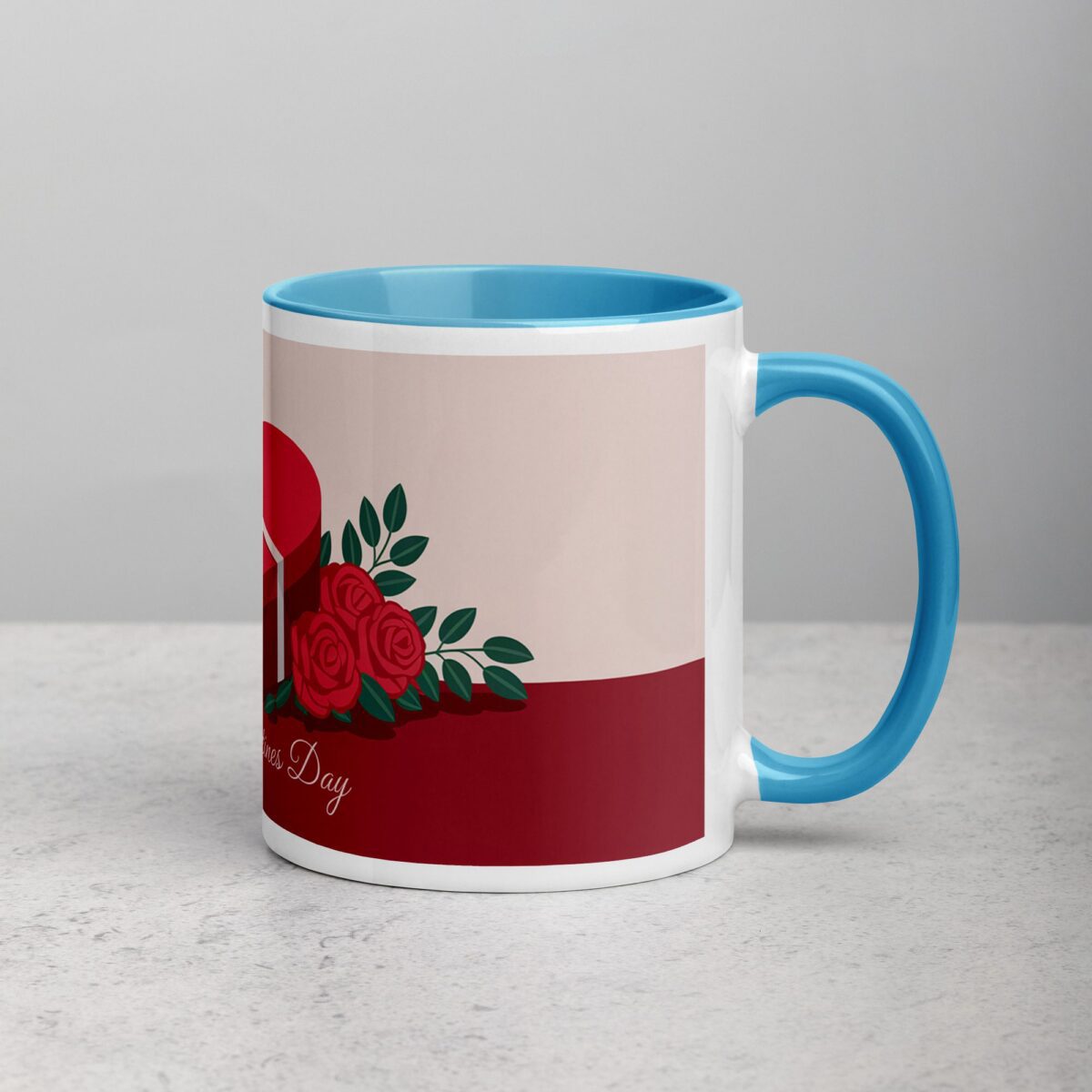 Happy Valentine's Day Elegant Coffee Mug - Image 15